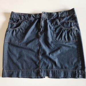 Jeanstar Dark Blue Mini Skirt